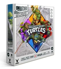 Настольная игра - Настільна гра Unmatched: Пригоди. Підлітки-мутанти черепашки-нінджя