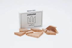  - Дерев'яна головоломка UKRAINE pocket puzzle | Міні ЗАМОРОЧКА